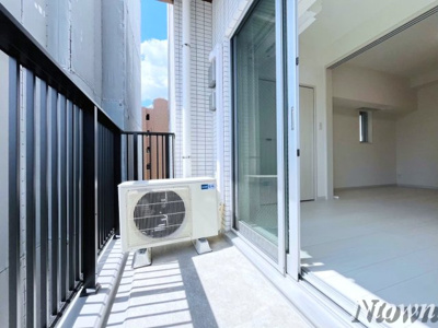 【バルコニー】 | ディアレイシャス東別院Ⅱ | 外からの目が気にならないバルコニーで洗濯物が干せます