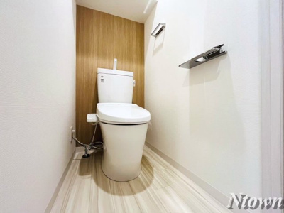 【トイレ】 | ディアレイシャス東別院Ⅱ | 落ち着いた色調のトイレです