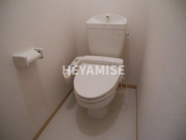 スカイコート大村Ⅱのトイレ|※室内画像は別号室のもの