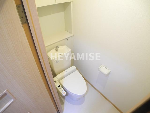 リベルタNAKAZATO　A棟のトイレ|※室内画像は別号室のもの