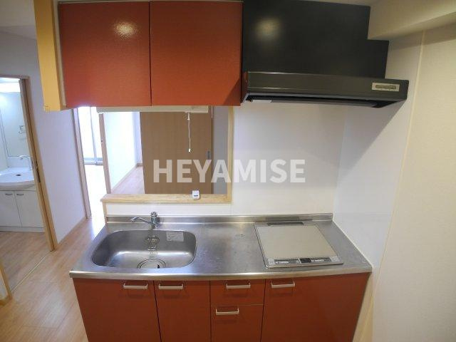 ルーシッド中央のキッチン|※室内画像は別号室のもの