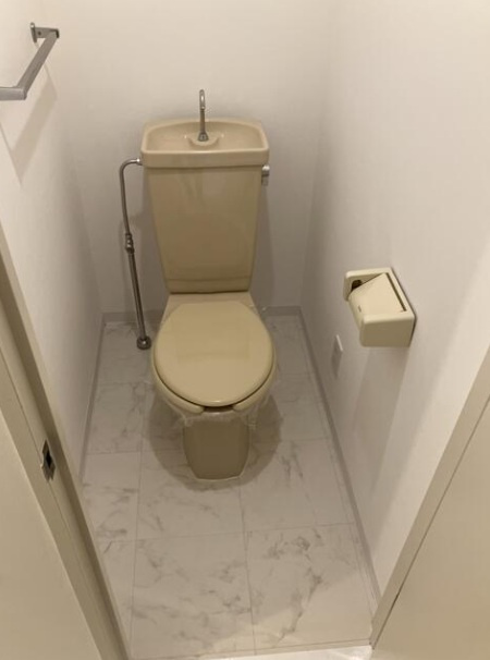 シャイン浦和第1のトイレ|落ち着いた色調のトイレです