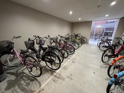 【その他共用部分】 | フェリーチェ難波 | フェリーチェ難波　駐輪場