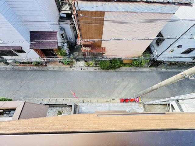 三郷市高州１丁目新築戸建（高州４期）の前面道路含む現地写真|バルコニーより南側眺望・南道路で日当たり良好♪