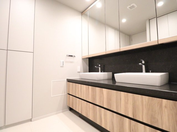 【独立洗面台】 | 2ボウルです