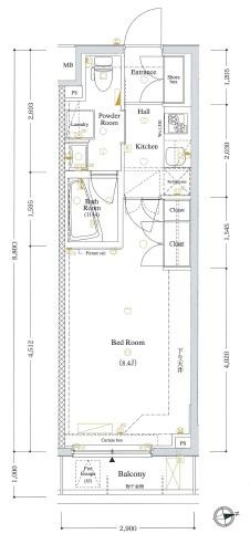 ＡＸＡＳ木場アジールコート