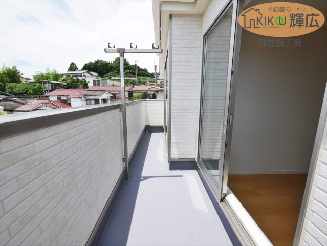 【バルコニー】 | 明石市大久保町高丘2丁目（全2）2号棟 | 同社施工例です。
