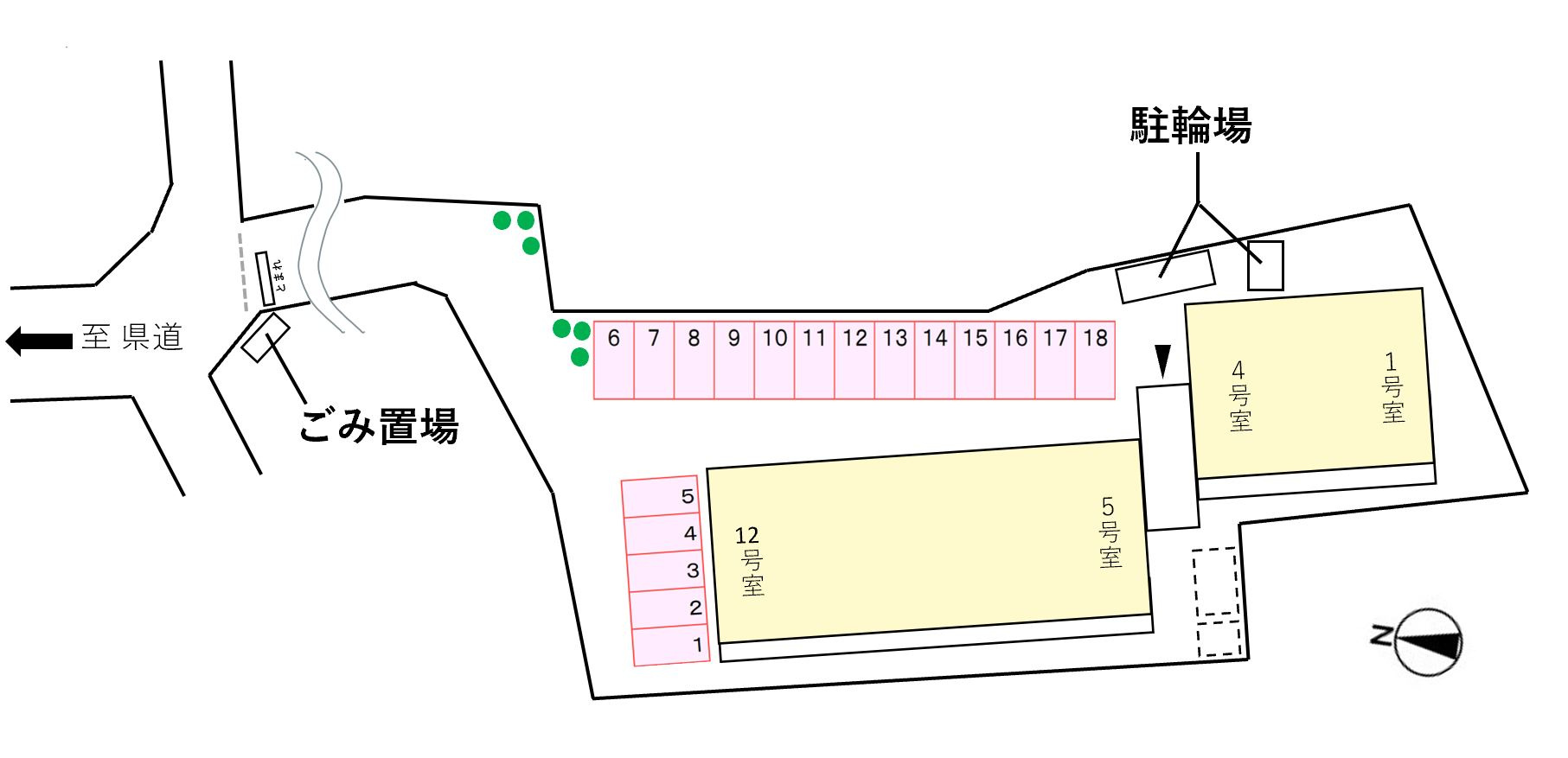 グランヒルズの駐車場|駐車場