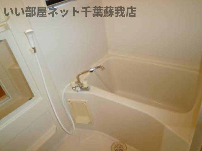 エクレール五井西　Ｆの浴室|きれいなお風呂です