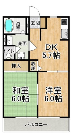 ヴィラエスポの間取り