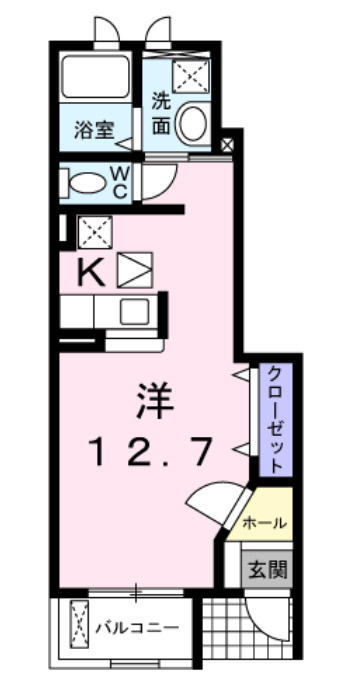パレ・エクセランの間取り