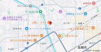 【地図】 | 仮称）芥川町4丁目PJ