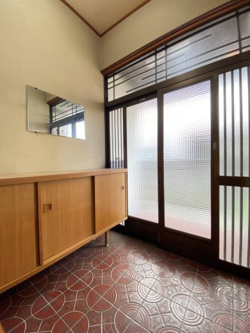 桐生市東の玄関|着脱もスムーズにできる玄関♪