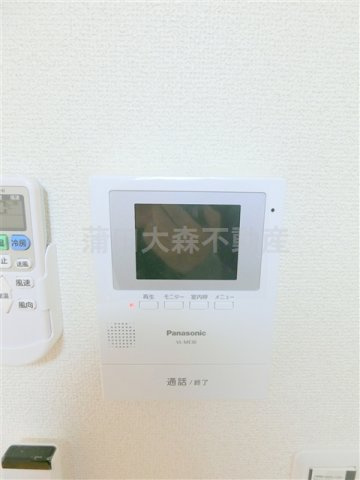 ウェルシー蒲田の設備|TVモニター付インターホン