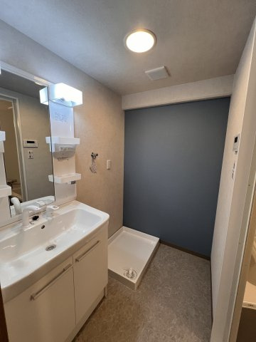 KUSABAマンションの洗面所|忙しい朝には欠かせない洗面所です