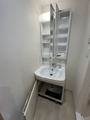 【洗面所】 | プレサンス堺筋本町エグゼブラン | プレサンス堺筋本町エグゼブラン　独立洗面台