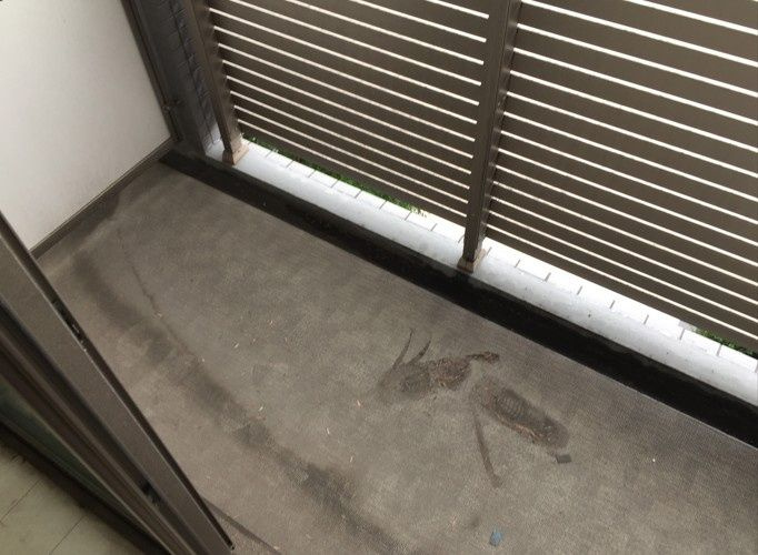 アイルルシェール錦糸町のバルコニー