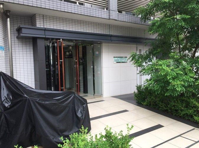 アイルルシェール錦糸町のエントランス