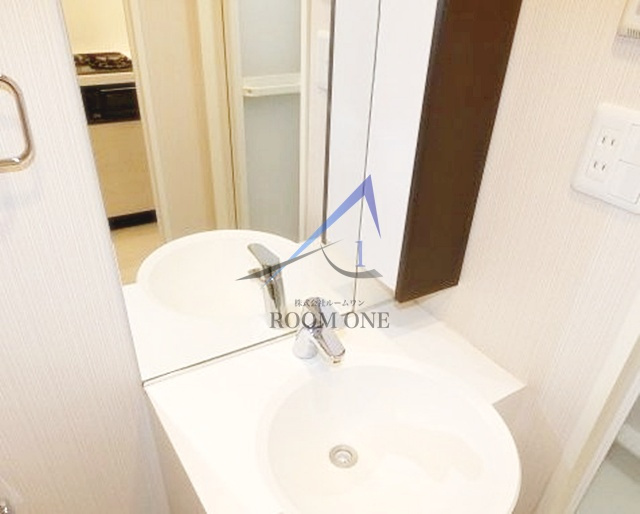 グランド・ガーラ横濱桜木町の洗面所|洗面台です。