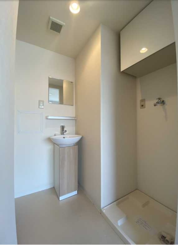 セレステ三軒茶屋　ネット無料　独立洗面台　オートロックの洗面所