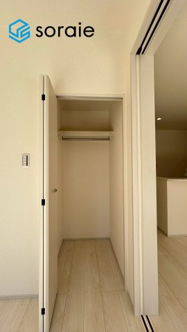 新築　所沢市北野2丁目の収納|3月5日撮影