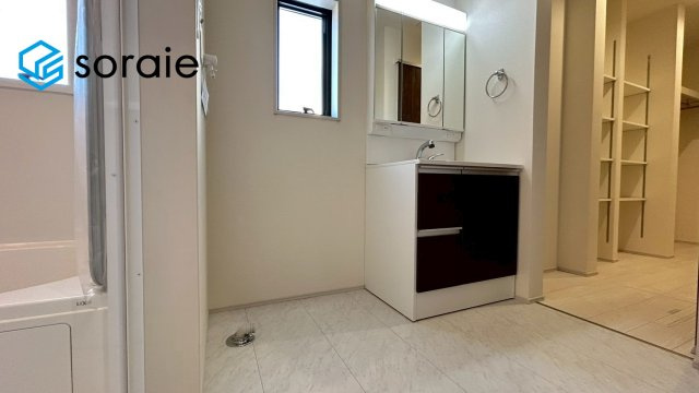 新築　所沢市北野2丁目の洗面所|3月5日撮影