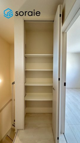 新築　所沢市北野2丁目の収納|3月5日撮影