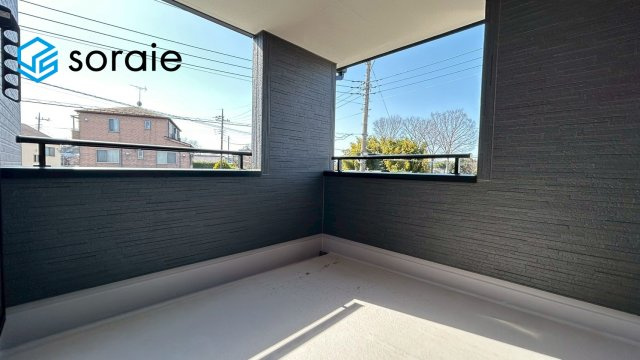新築　所沢市北野2丁目のバルコニー|3月5日撮影