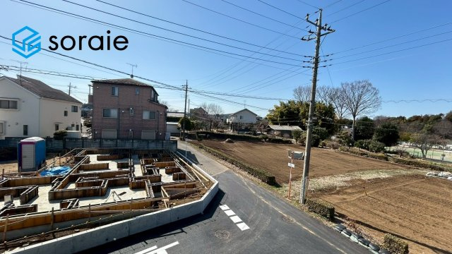 新築　所沢市北野2丁目の展望|3月5日撮影