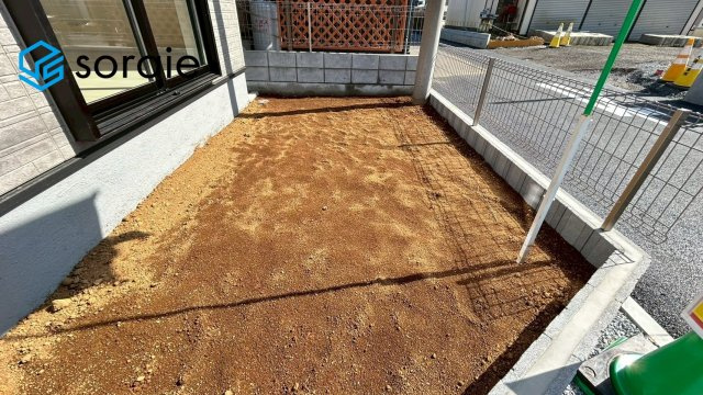 新築　所沢市北野2丁目の庭|3月5日撮影