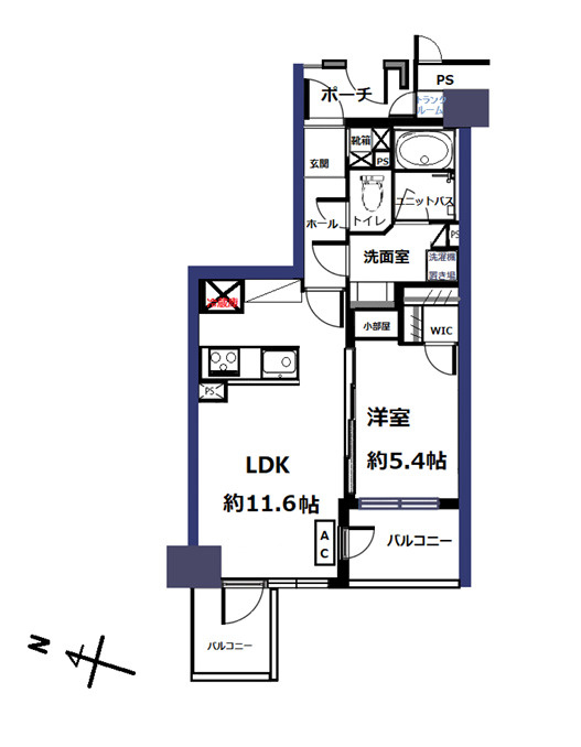 アールヴェール文京大塚公園の間取り