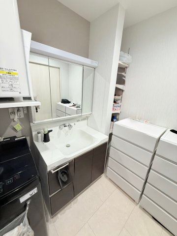 神戸市西区伊川谷町有瀬　戸建の独立洗面台