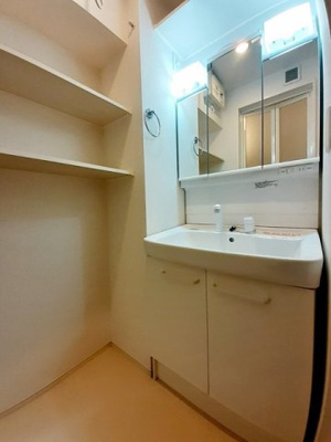 【洗面所】 | セイクリッド | ゆったりとスペースのある洗面所