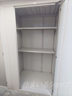 広島市安佐北区亀山１丁目のアパートの設備|便利な屋外物置