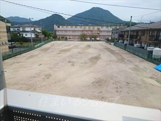 広島市安佐北区亀山１丁目のアパートの展望|募集のお部屋（201号室）からの眺望です！