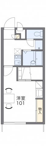 レオパレス2002の間取り|画像2