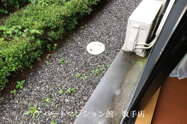 レオパレスISLANDのバルコニー