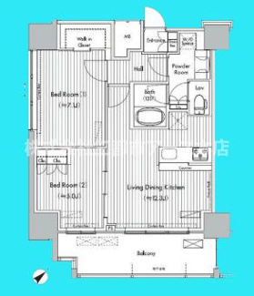 【間取り】 | ヒューリック荏原 | ヒューリック荏原