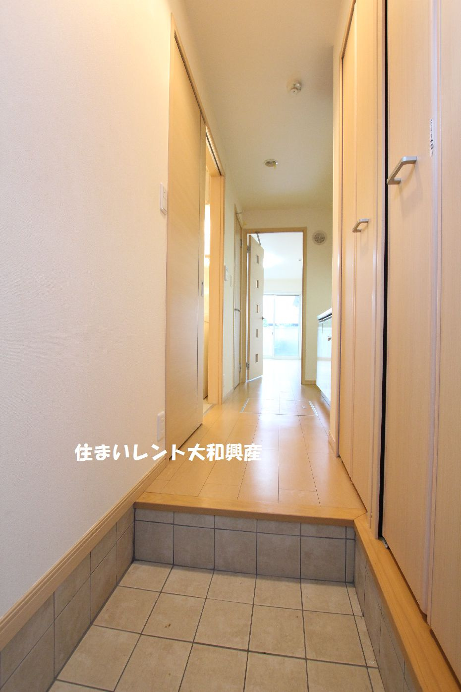 アイリスメゾンの玄関