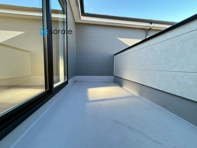 KEIAI GRACE　所沢市和ケ原２期　全１棟のバルコニー|令和8年1月13日撮影。