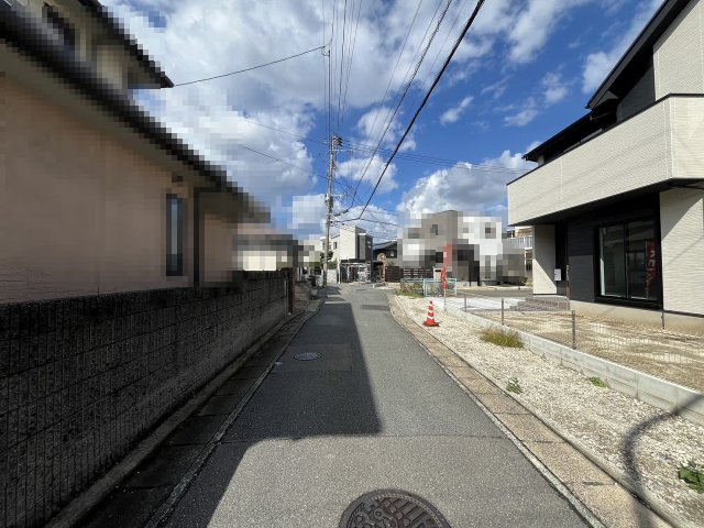 【その他】 | 福岡市南区花畑3丁目4期　1号棟（全1棟）【仲介手数料無料・0円】 | 現地写真。前面道路です。