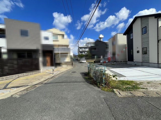 【その他】 | 福岡市南区花畑3丁目4期　1号棟（全1棟）【仲介手数料無料・0円】 | 現地写真。前面道路です。