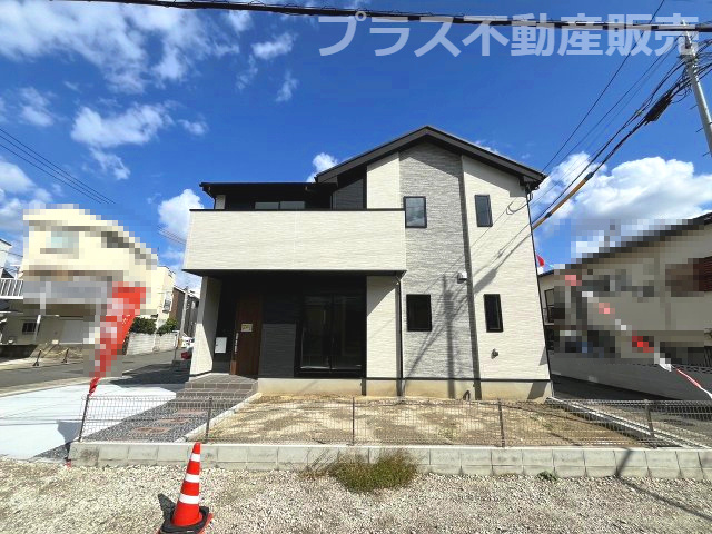 【外観】 | 福岡市南区花畑3丁目4期　1号棟（全1棟）【仲介手数料無料・0円】 | 現地写真。同じ物件を見るなら、プラス不動産販売にお任せ下さい。