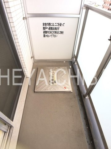 パークウェル三ノ輪駅前のバルコニー