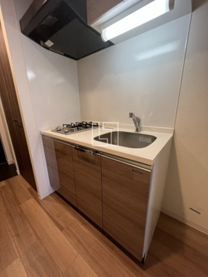 【キッチン】 | プレサンス難波ラフィーネ | プレサンス難波ラフィーネ　２口ガスシステムキッチン