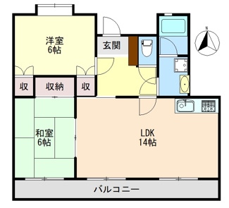 【間取り】 | サニーテラス