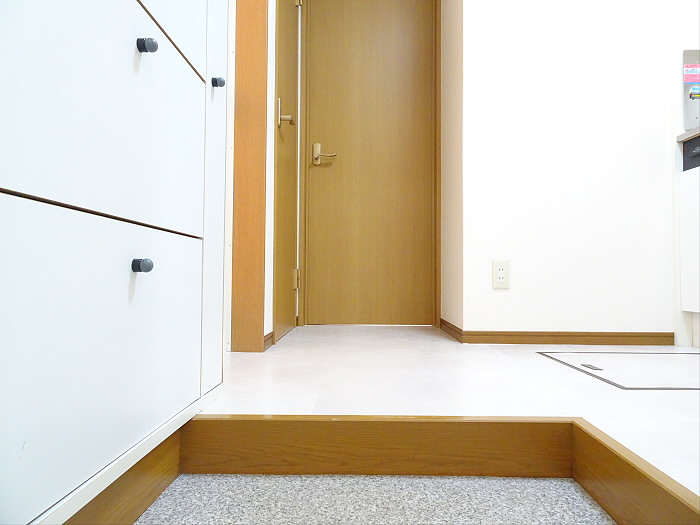 ソレイユ和泉の玄関|毎日通る玄関はこちらです