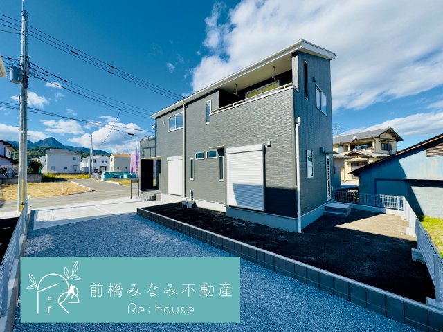 渋川市石原第3　１号棟(全３棟)　クリエートの家　新築建売分譲の外観|きれいな外観です