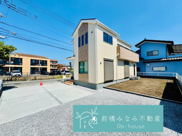 前橋市青柳町第３　１号棟(全２棟)　リーブルガーデン　新築建売分譲の外観|外観もきれいです
