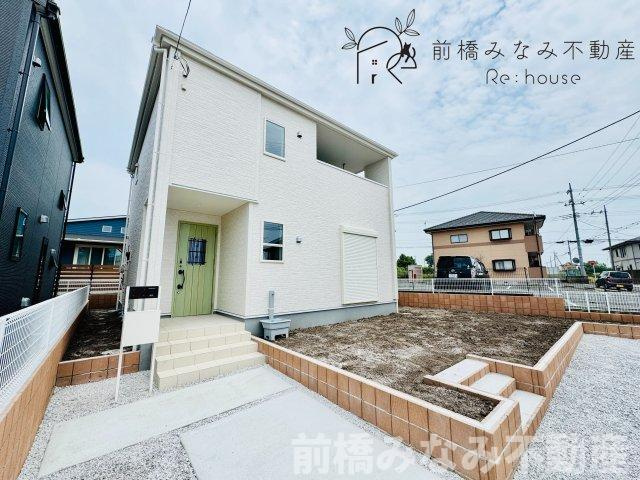 前橋市富士見町小沢　４号棟(全４棟)　リーブルガーデン　新築建売分譲の外観|おしゃれな外観です